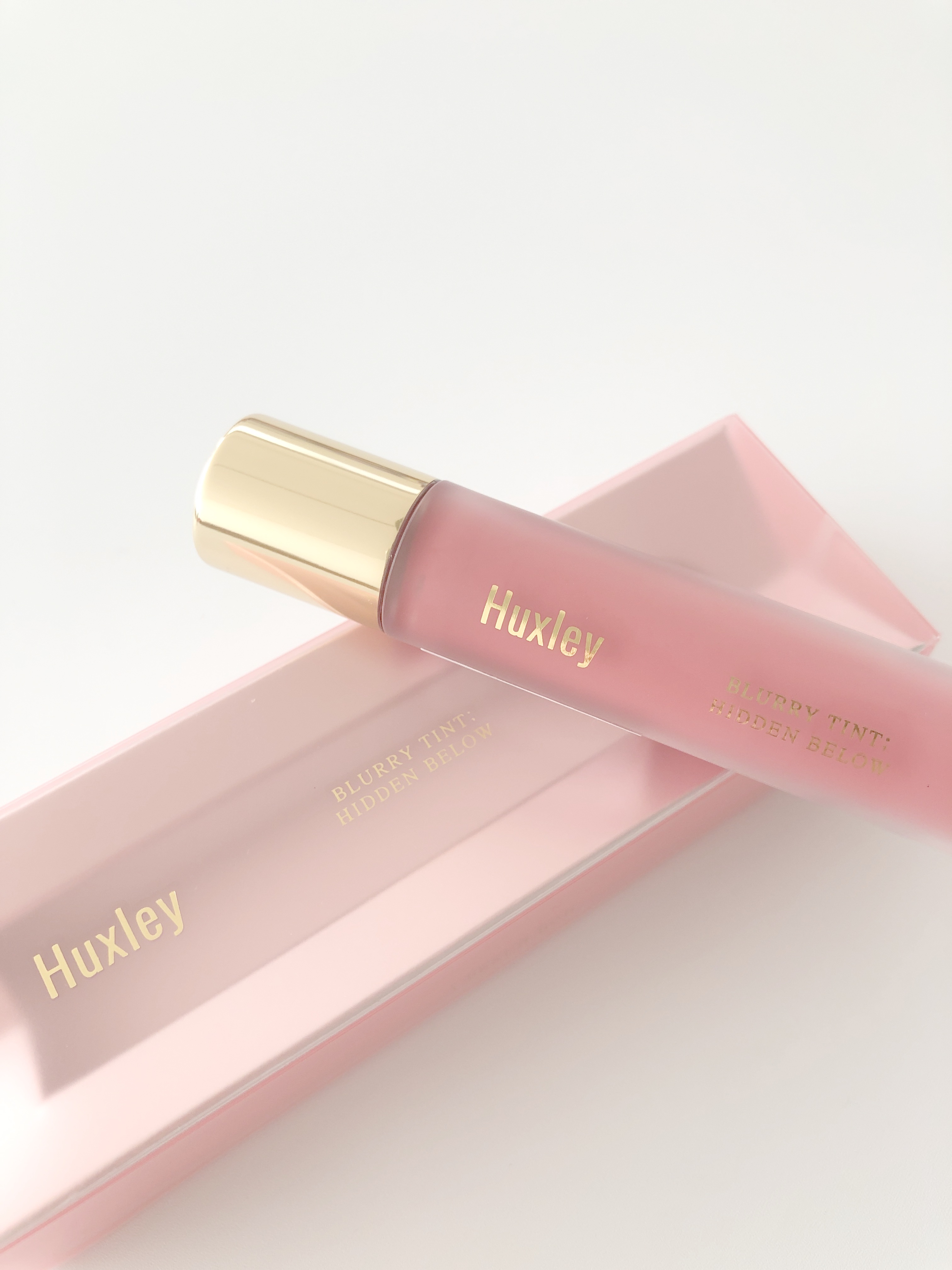 ブラーリーティント ヒドゥンビロウ/Huxley/リップティントを使ったクチコミ（2枚目）