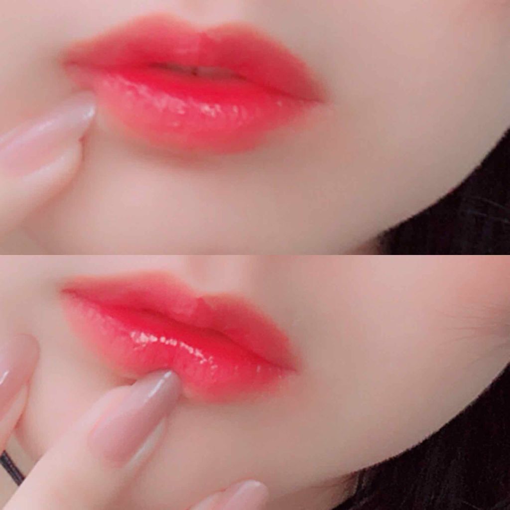 ピキビキ アートポップ エナメル ティント/TONYMOLY/リップティントを使ったクチコミ（2枚目）