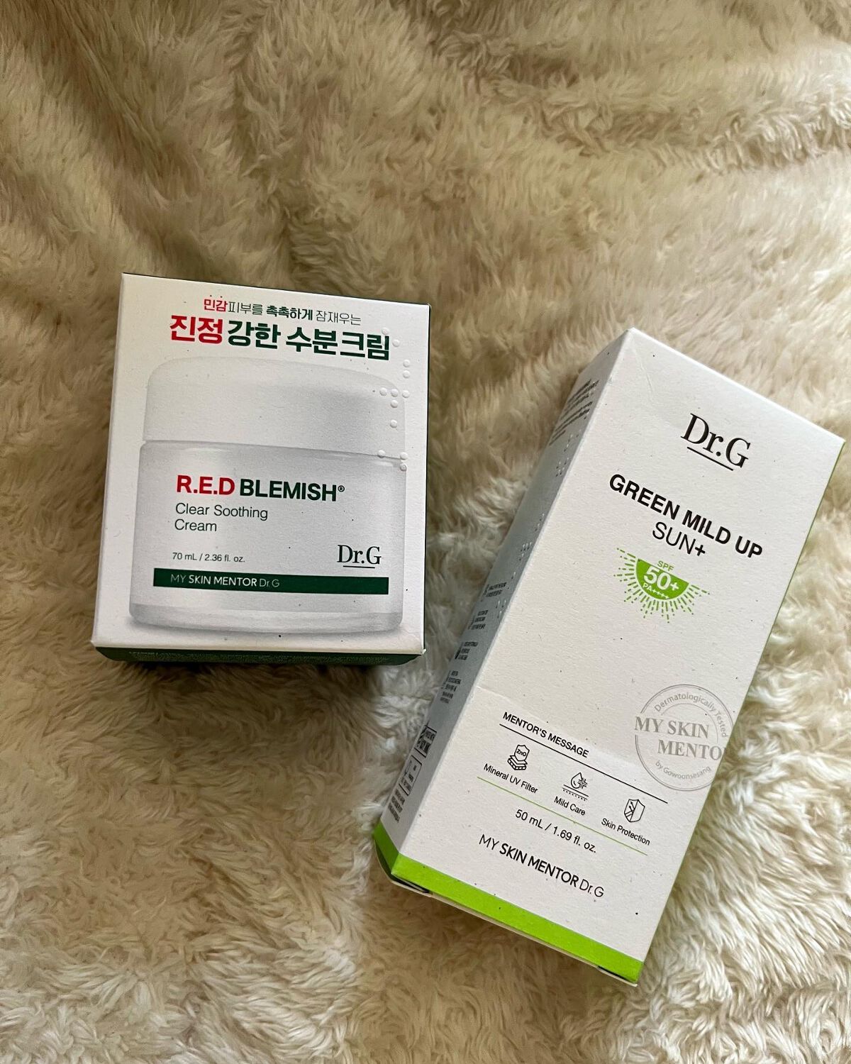 レッドB・Cスムージングクリーム/Dr.G/フェイスクリームを使ったクチコミ（2枚目）