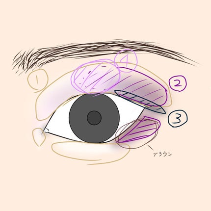 エルファー パールインアイシャドウ/DAISO/アイシャドウパレットを使ったクチコミ(5枚目)