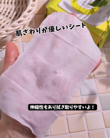 ふくだけ洗顔水シート 50枚（163mL)/ラクイック/化粧水を使ったクチコミ（3枚目）