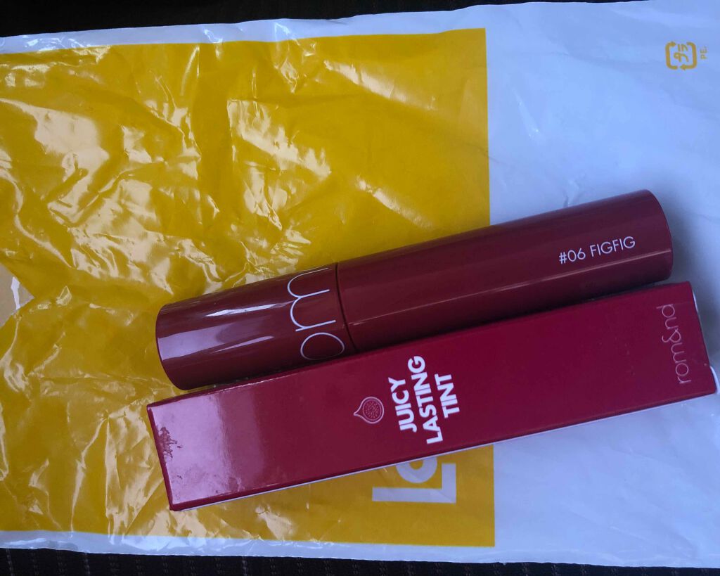 ジューシーラスティングティント/rom&nd/リップティントを使ったクチコミ（1枚目）