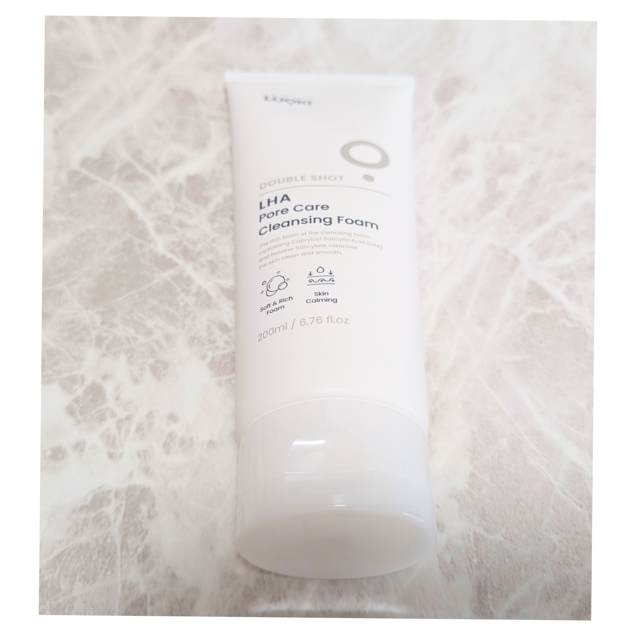 ダブルショットLHA毛穴ケアクレンジングフォーム /LUOKI/クレンジングクリームを使ったクチコミ（2枚目）