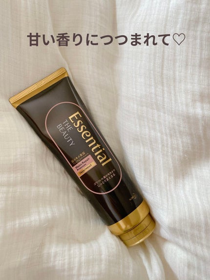 THE BEAUTY 髪のキメ美容プレミアムトリートメント<モイストリペアプレミアム>/エッセンシャル/洗い流すヘアトリートメントを使ったクチコミ(1枚目)