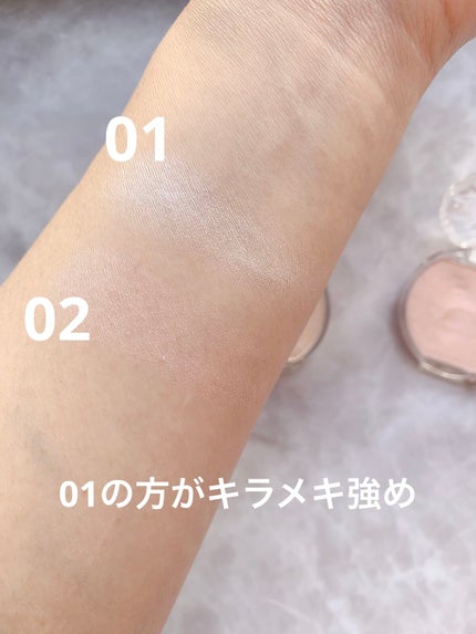 むにゅっとハイライター/キャンメイク/クリームハイライトを使ったクチコミ(3枚目)