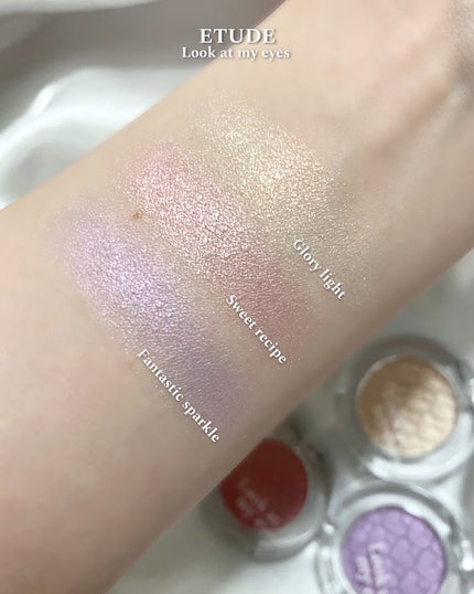 リプレイコレクション ルックアットマイアイズ 07 sweet recipe/ETUDE/単色アイシャドウの画像