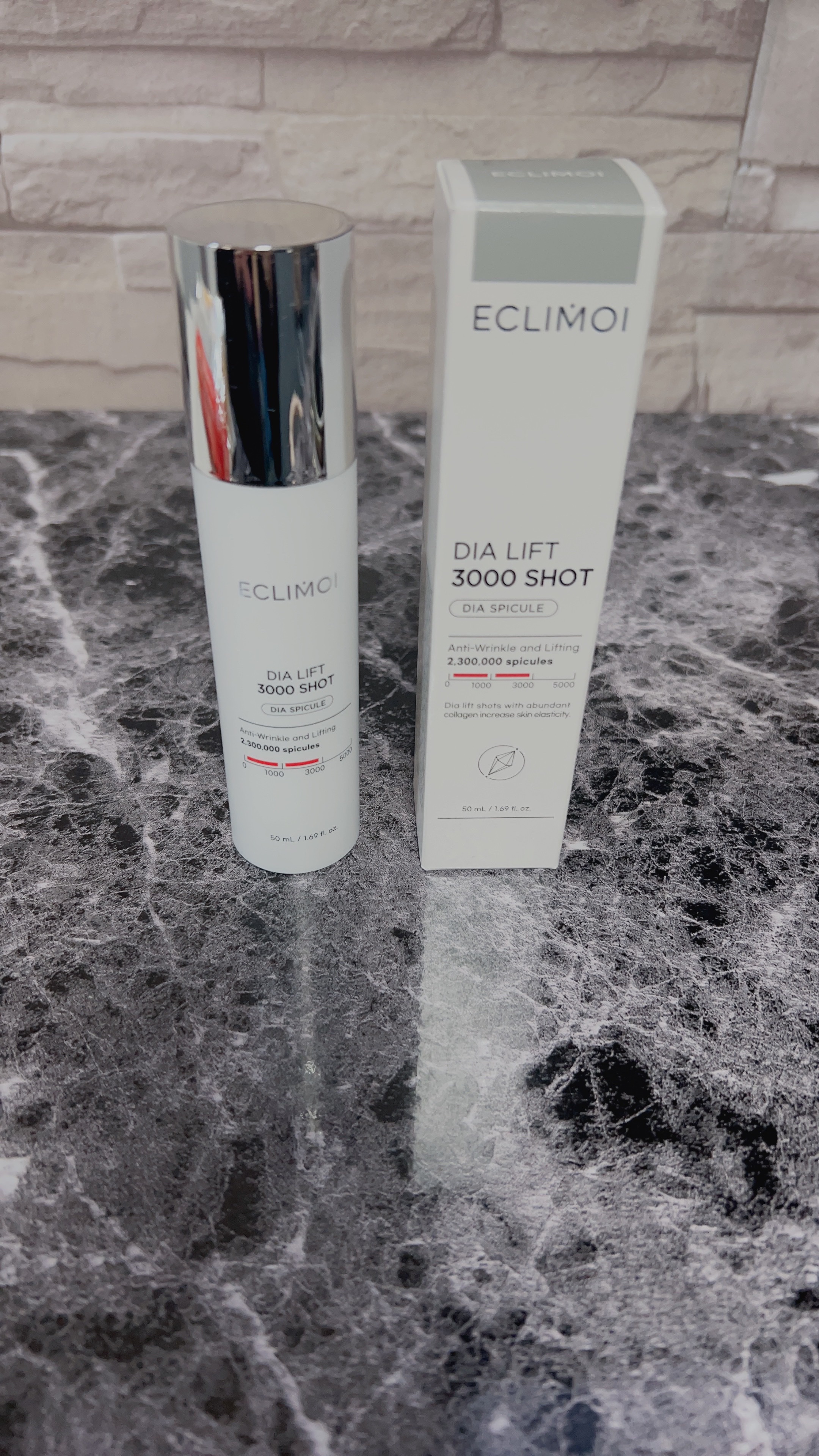 ダイヤリフト3000ショット/ECLIMOI/フェイスクリームを使ったクチコミ（2枚目）