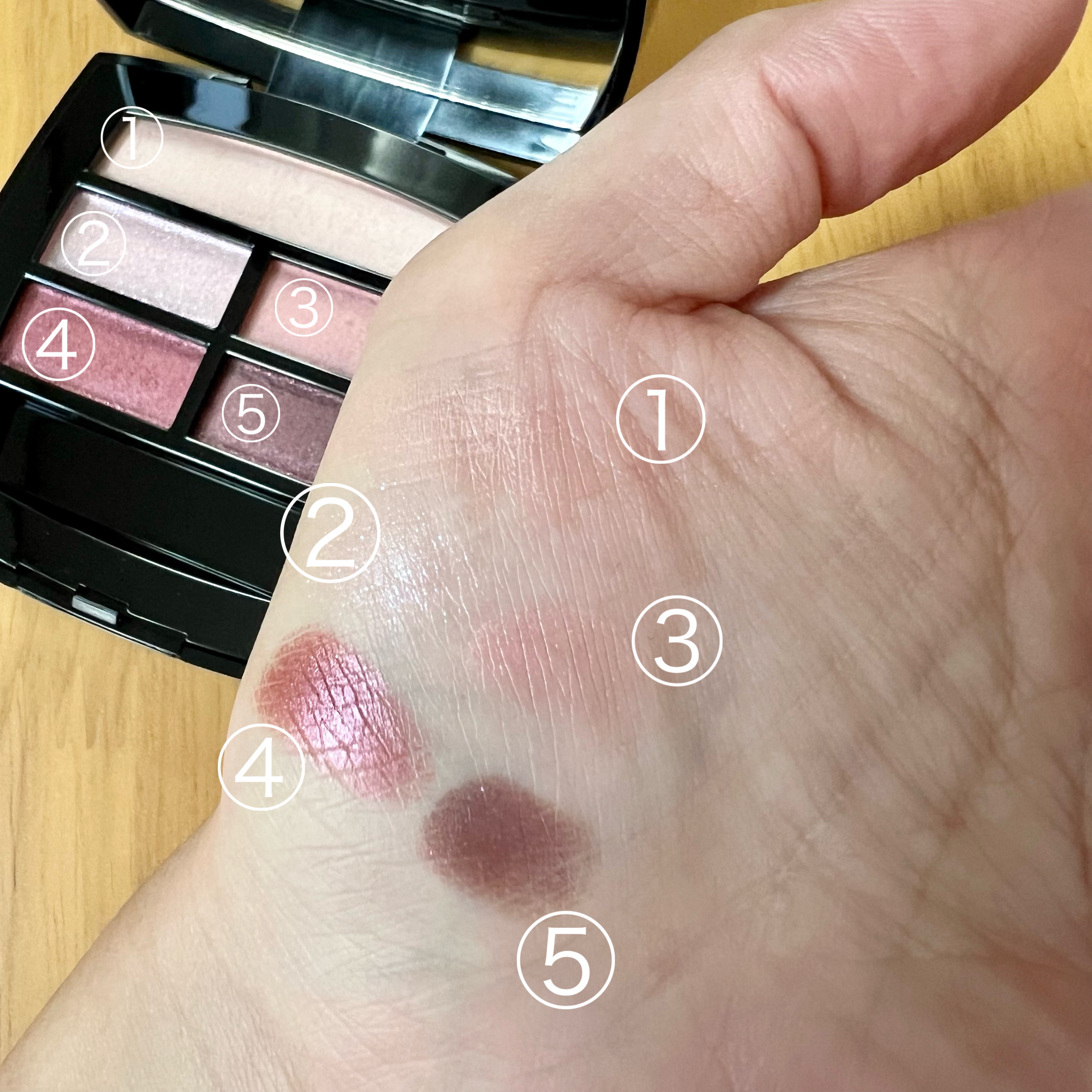 レ ベージュ パレット ルガール/CHANEL/アイシャドウパレットを使ったクチコミ（3枚目）