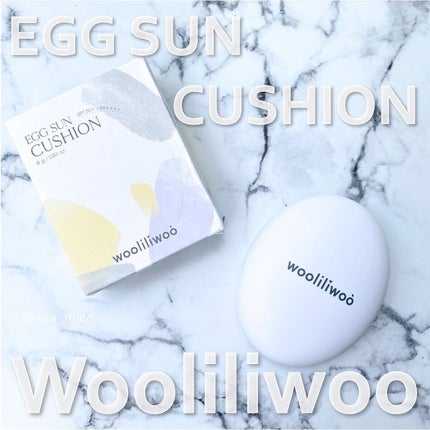 エッグサンクッション/wooliliwoo/日焼け止めローションを使ったクチコミ(1枚目)
