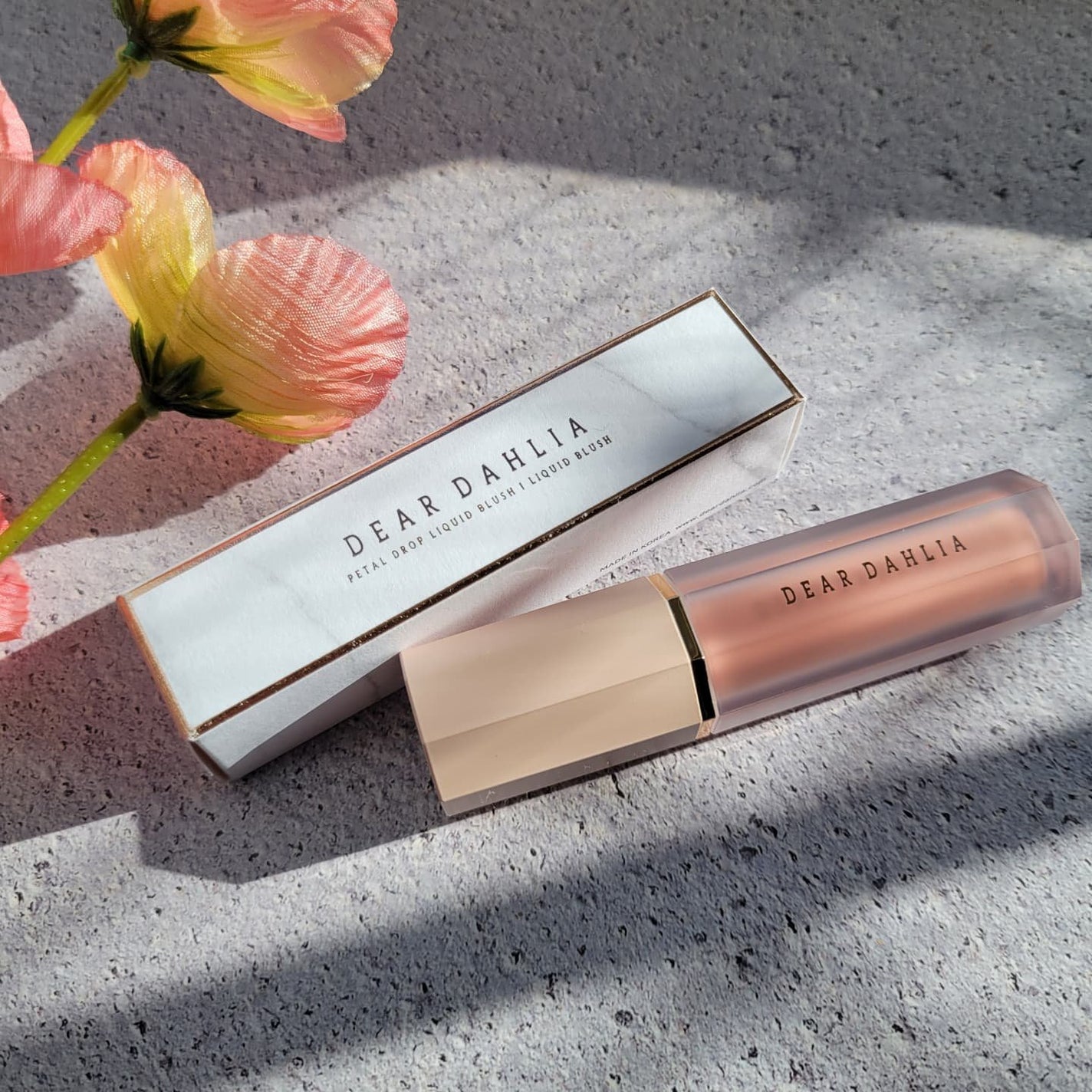 ペタルドロップリキッドブラッシャー/DEAR DAHLIA/リキッドチークを使ったクチコミ(1枚目)
