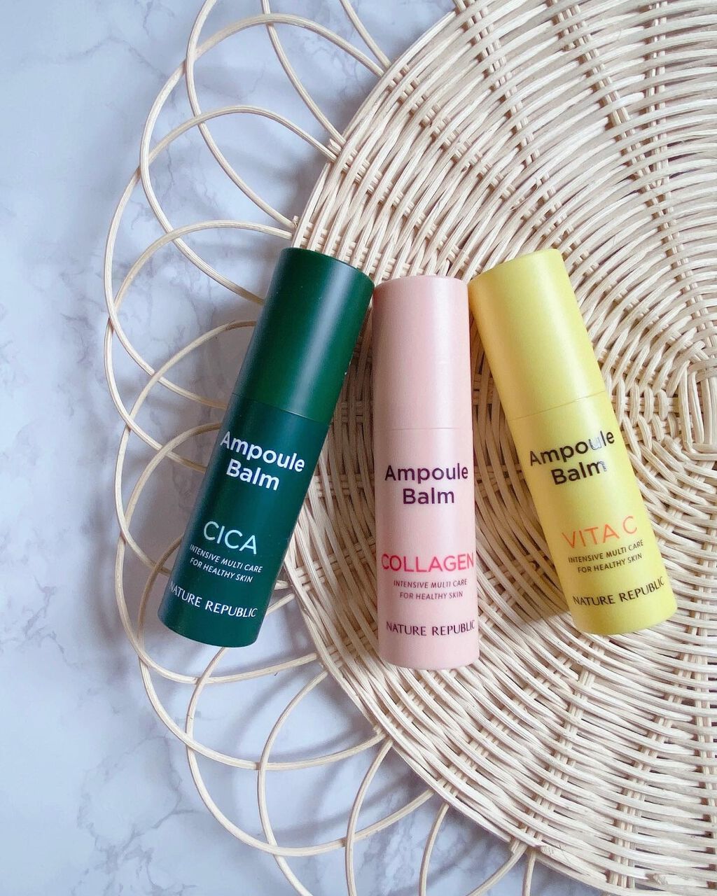 スティック美容液(レモン)/ネイチャーリパブリック/フェイスバームを使ったクチコミ(1枚目)