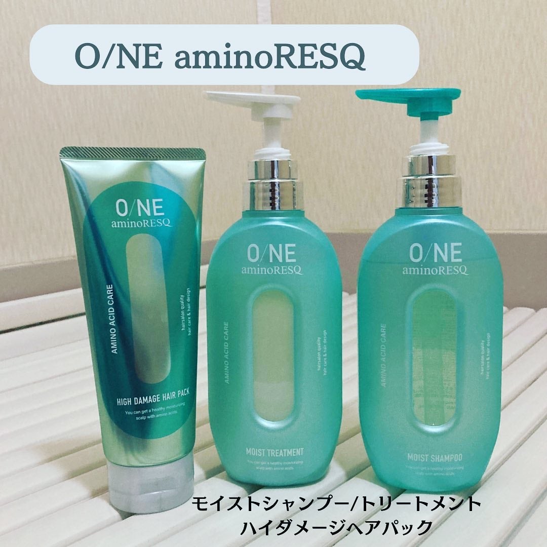 ワン アミノレスキューモイストシャンプー/トリートメント/アミノレスキュー/市販シャンプーを使ったクチコミ(1枚目)