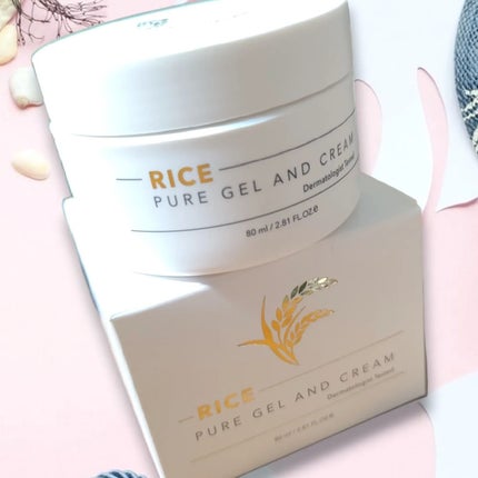 ライスピュアジェル&クリーム/THANK YOU FARMER/フェイスクリームを使ったクチコミ(4枚目)