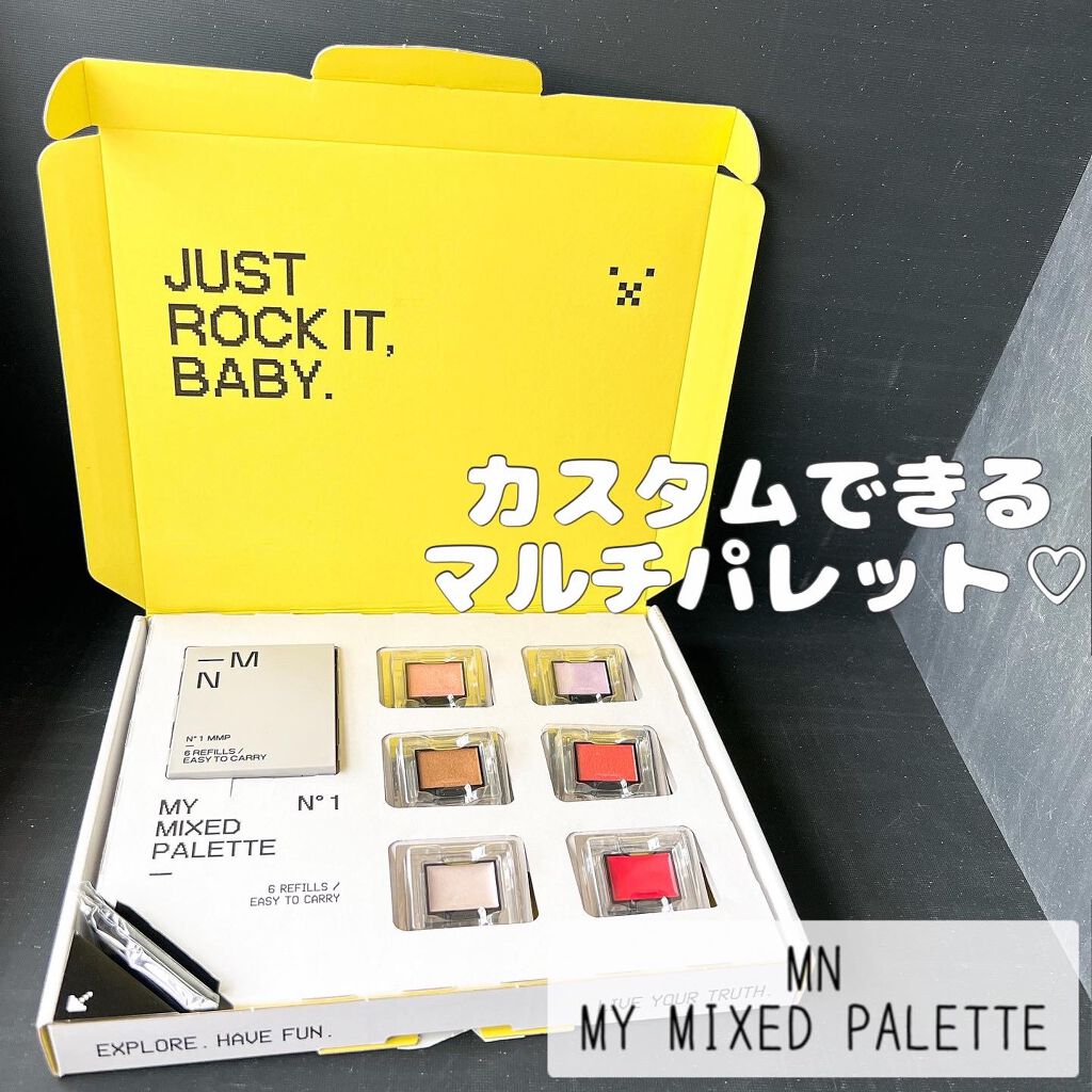 MY MIXED PALETTE 6色カスタムパレット/MN/マルチパレットを使ったクチコミ(1枚目)