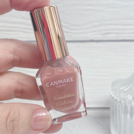 ファンデーションカラーズ/キャンメイク/マニキュアを使ったクチコミ(2枚目)