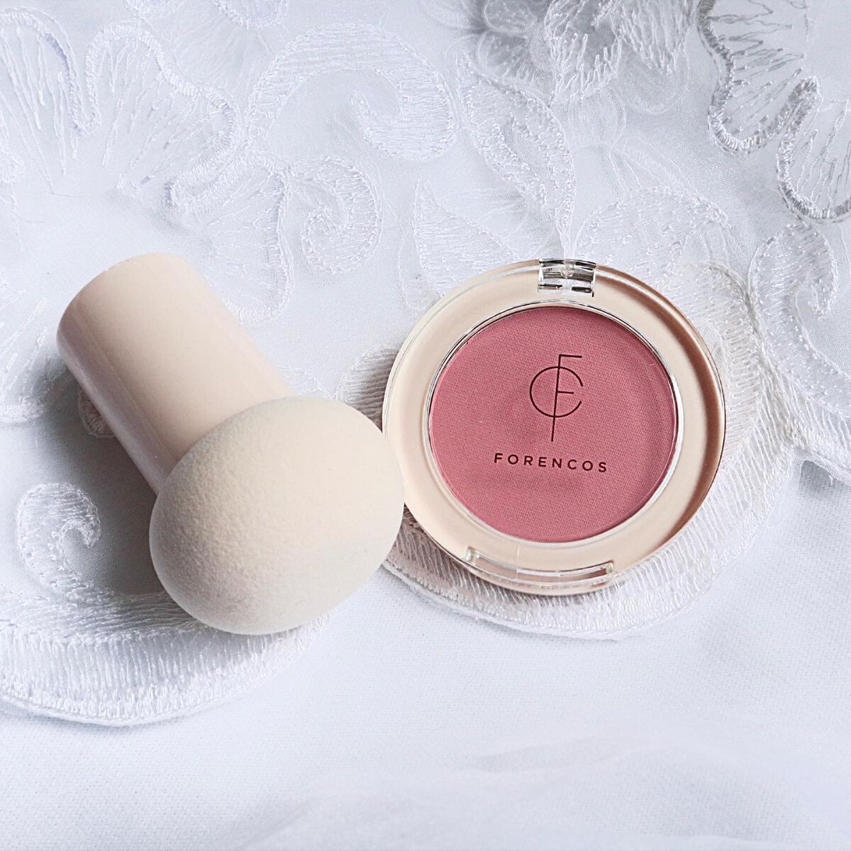 ピュアブラッシャー パフ付き 05 ウィンター/フォレンコス/パウダーチークを使ったクチコミ（1枚目）