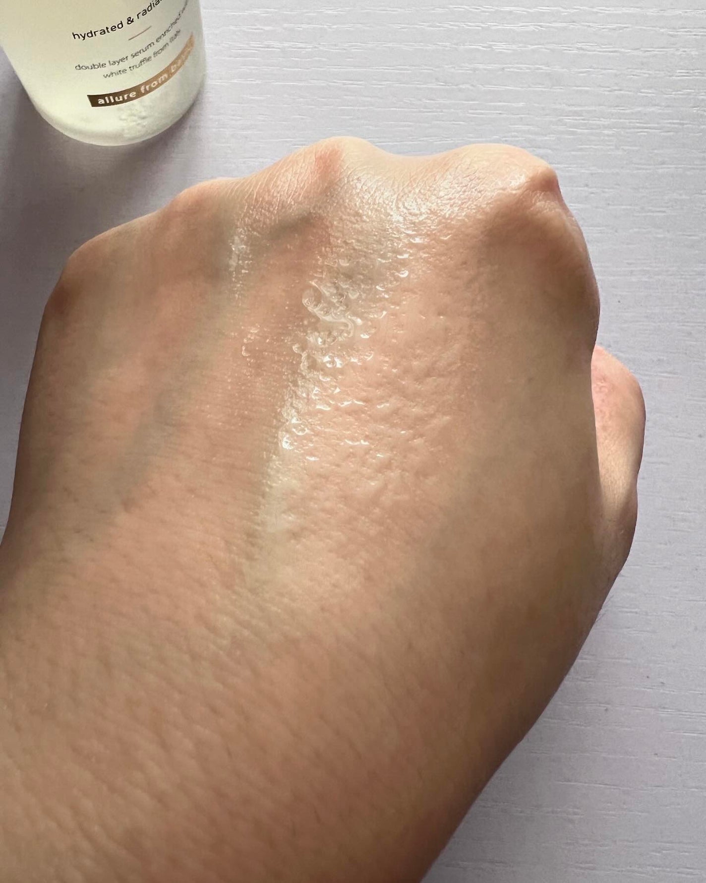 ダルバ ホワイトトリュフファーストスプレーセラム/ダルバ/ミスト状化粧水を使ったクチコミ(3枚目)