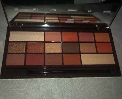 アイラブチョコレート/MAKEUP REVOLUTION/アイシャドウパレットを使ったクチコミ(2枚目)