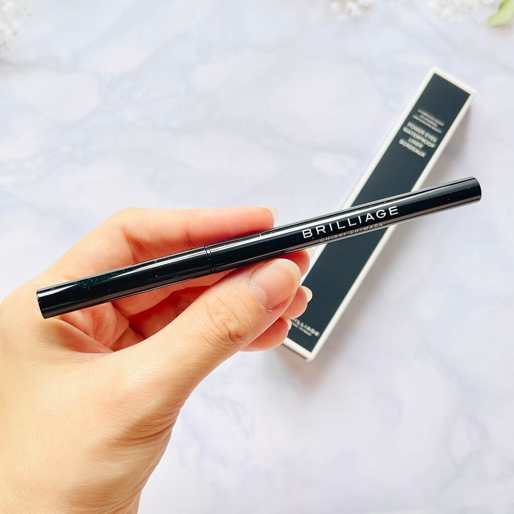 パワーアイズ ウォータープルーフライナー/ブリリアージュ/ペンシルアイライナーを使ったクチコミ(1枚目)