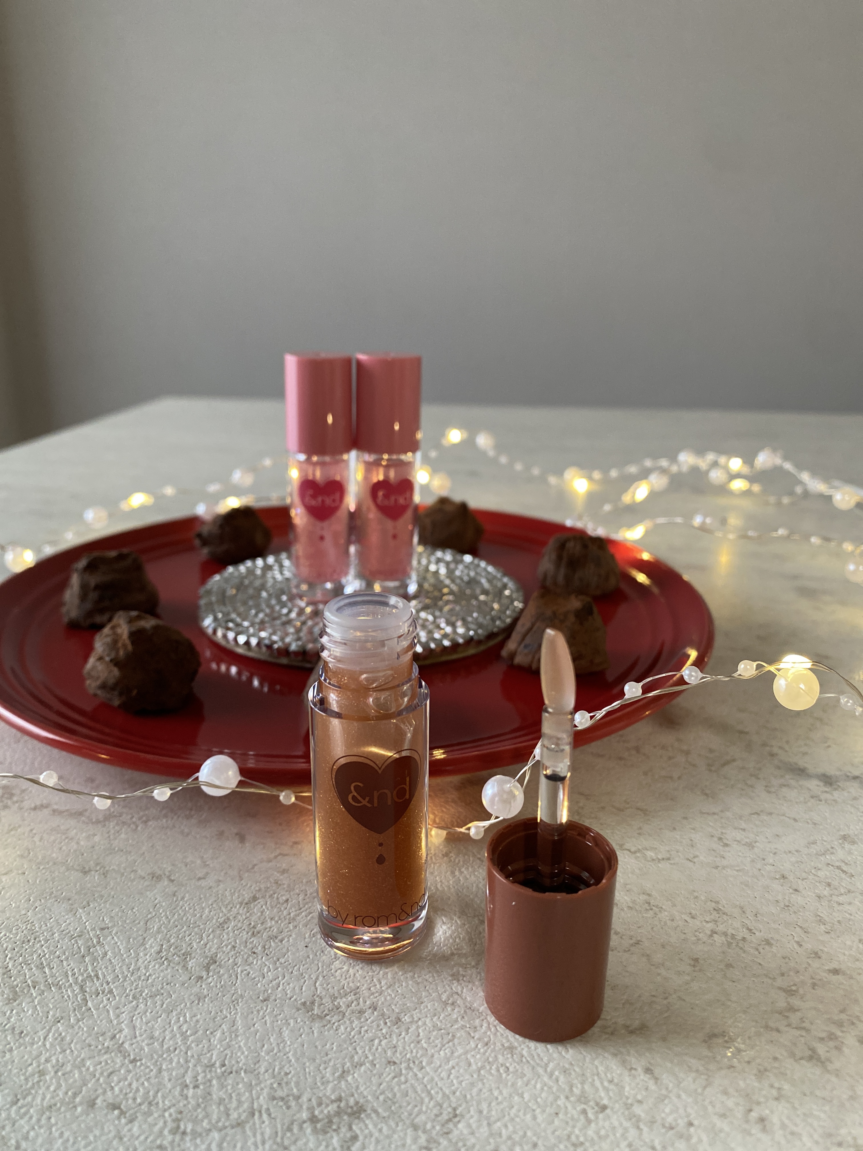 グラッシーコーティンググロス/&nd by rom&nd/リップグロスを使ったクチコミ（3枚目）