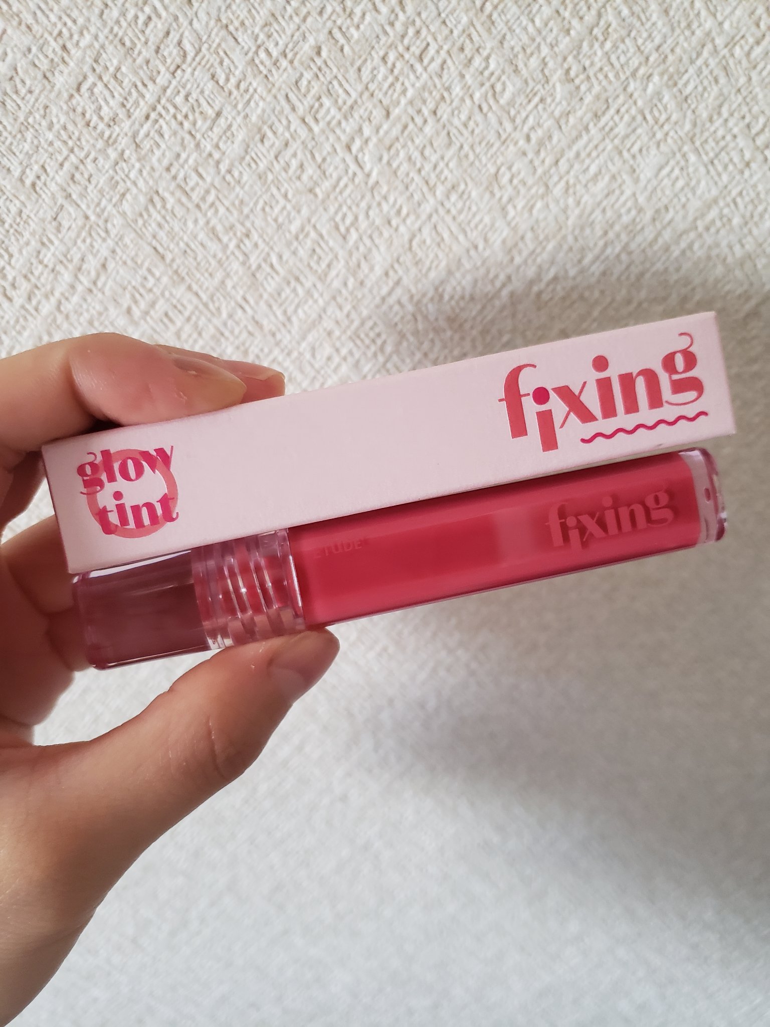 グロウ フィクシングティント/ETUDE/リップティントを使ったクチコミ（1枚目）