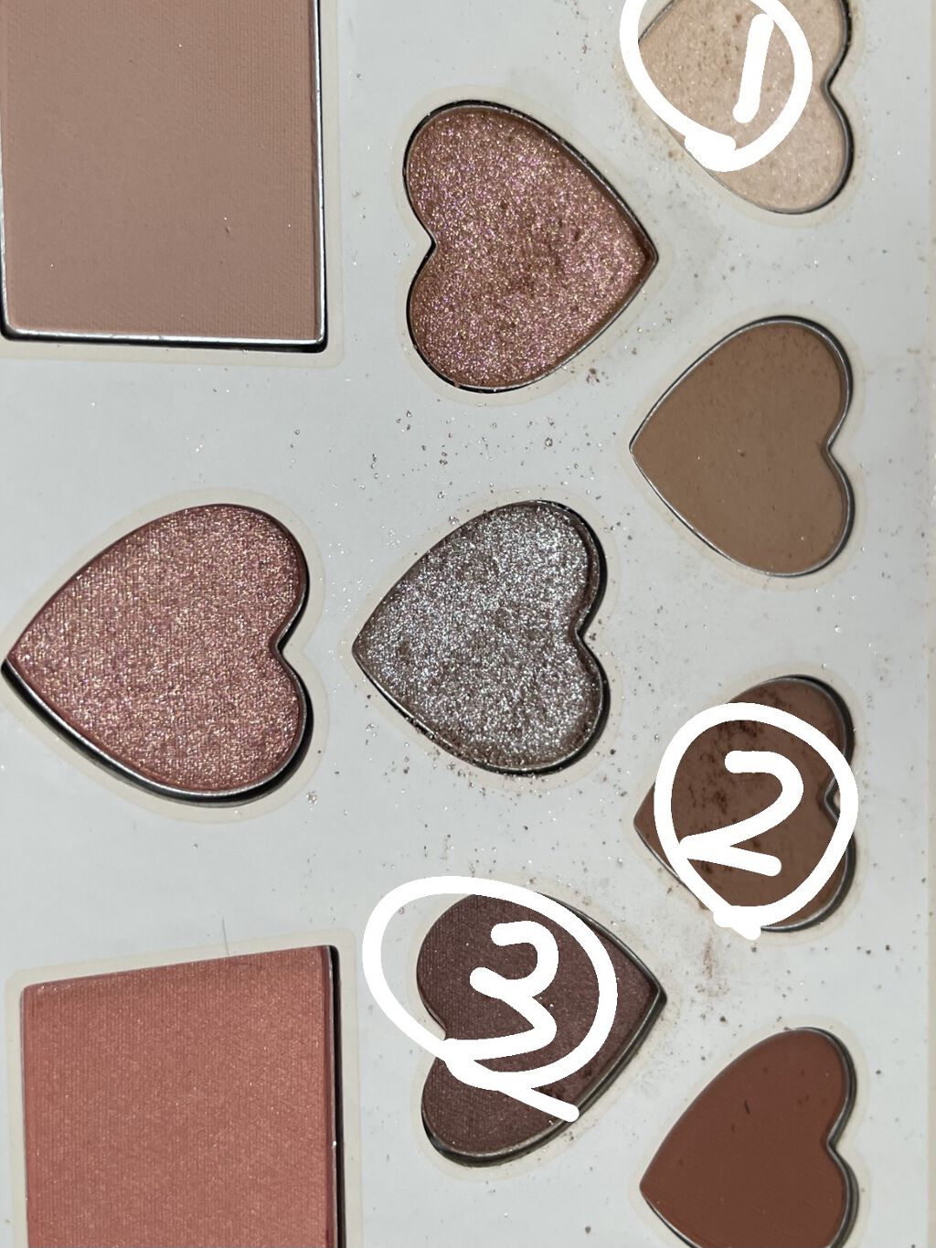 カラーフィルターシャドウパレット(ラインフレンズエディション)/MISSHA/アイシャドウパレットを使ったクチコミ（1枚目）