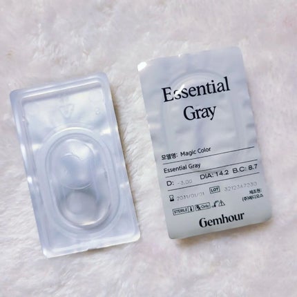 Gemhour/Hapa kristin/カラーコンタクトレンズを使ったクチコミ(3枚目)