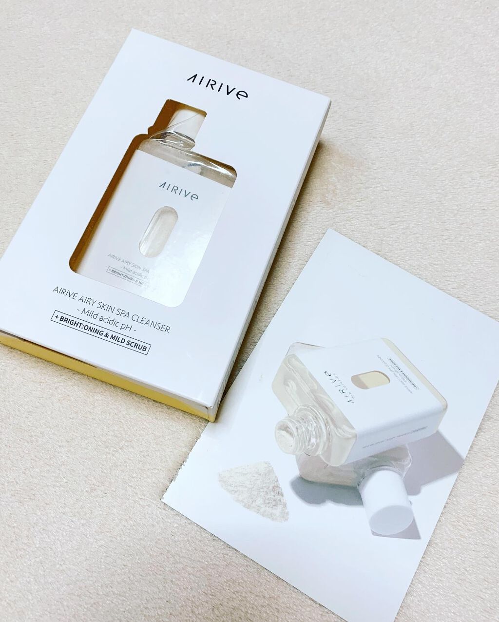 エアリースキンスパクレンザー/AIRIVE/洗顔パウダーを使ったクチコミ（1枚目）