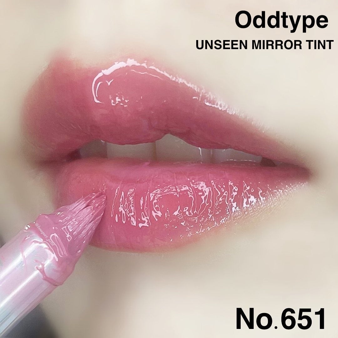 アンシーン ミラーティント/Oddtype/リップティントを使ったクチコミ(9枚目)