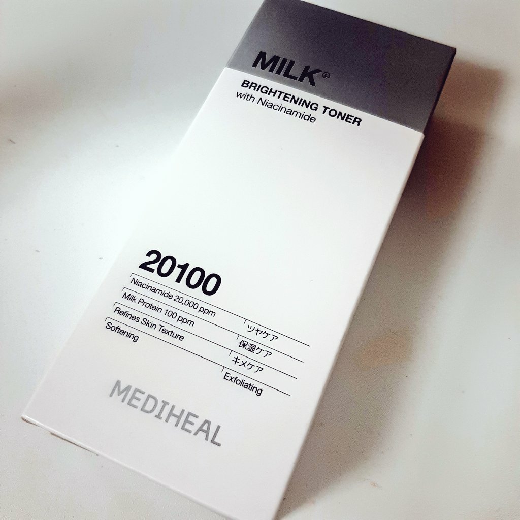 ミルクブライトニングトナー/MEDIHEAL/化粧水を使ったクチコミ（2枚目）