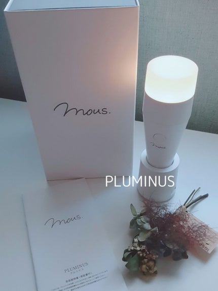 PLUMINUS/mous./美顔器・マッサージを使ったクチコミ(1枚目)