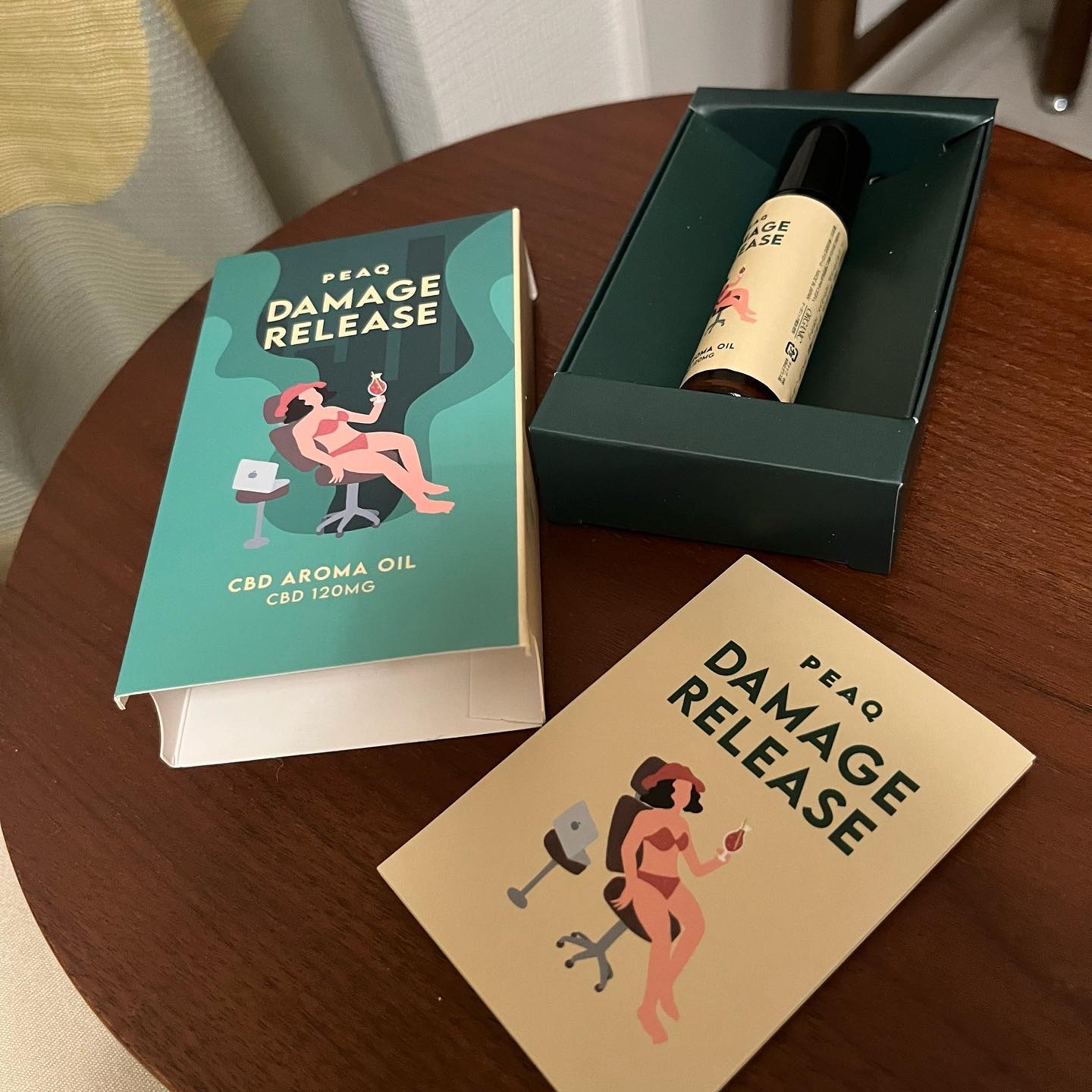 CBDロールオン〈ダメージ リリース〉/PEAQ/その他を使ったクチコミ（1枚目）