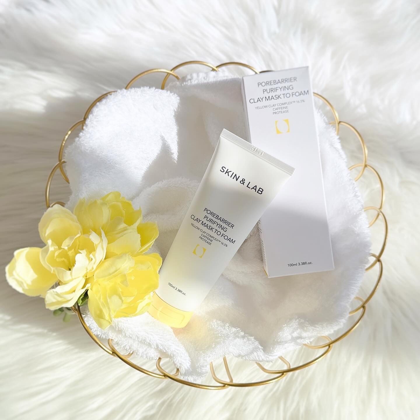 ポアバリアピューリファイングクレイマスクトゥフォーム/SKIN&LAB/洗い流すパック・マスクを使ったクチコミ（1枚目）