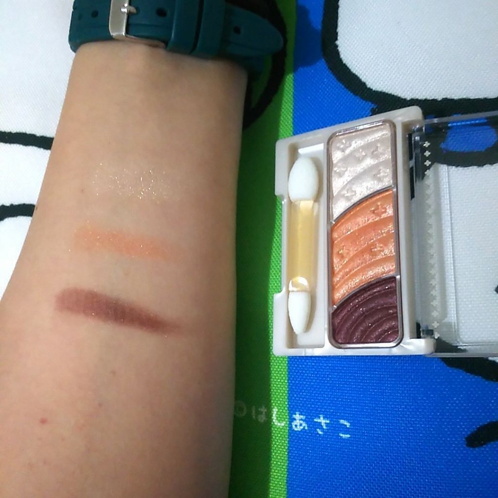 トーンアップアイシャドウ/CEZANNE/アイシャドウパレットを使ったクチコミ（2枚目）