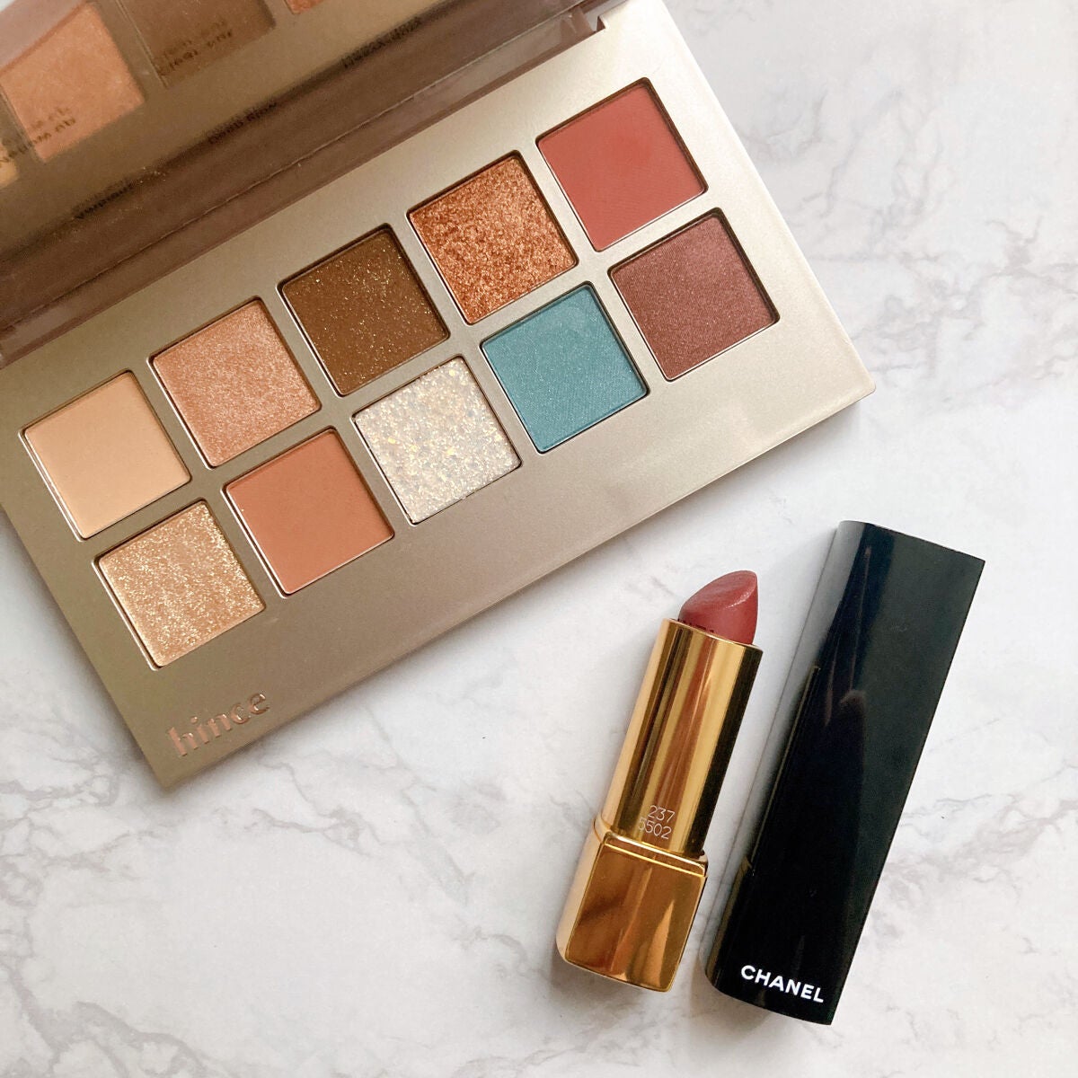 ニューデップスアイシャドウパレット/hince/アイシャドウパレットを使ったクチコミ(1枚目)