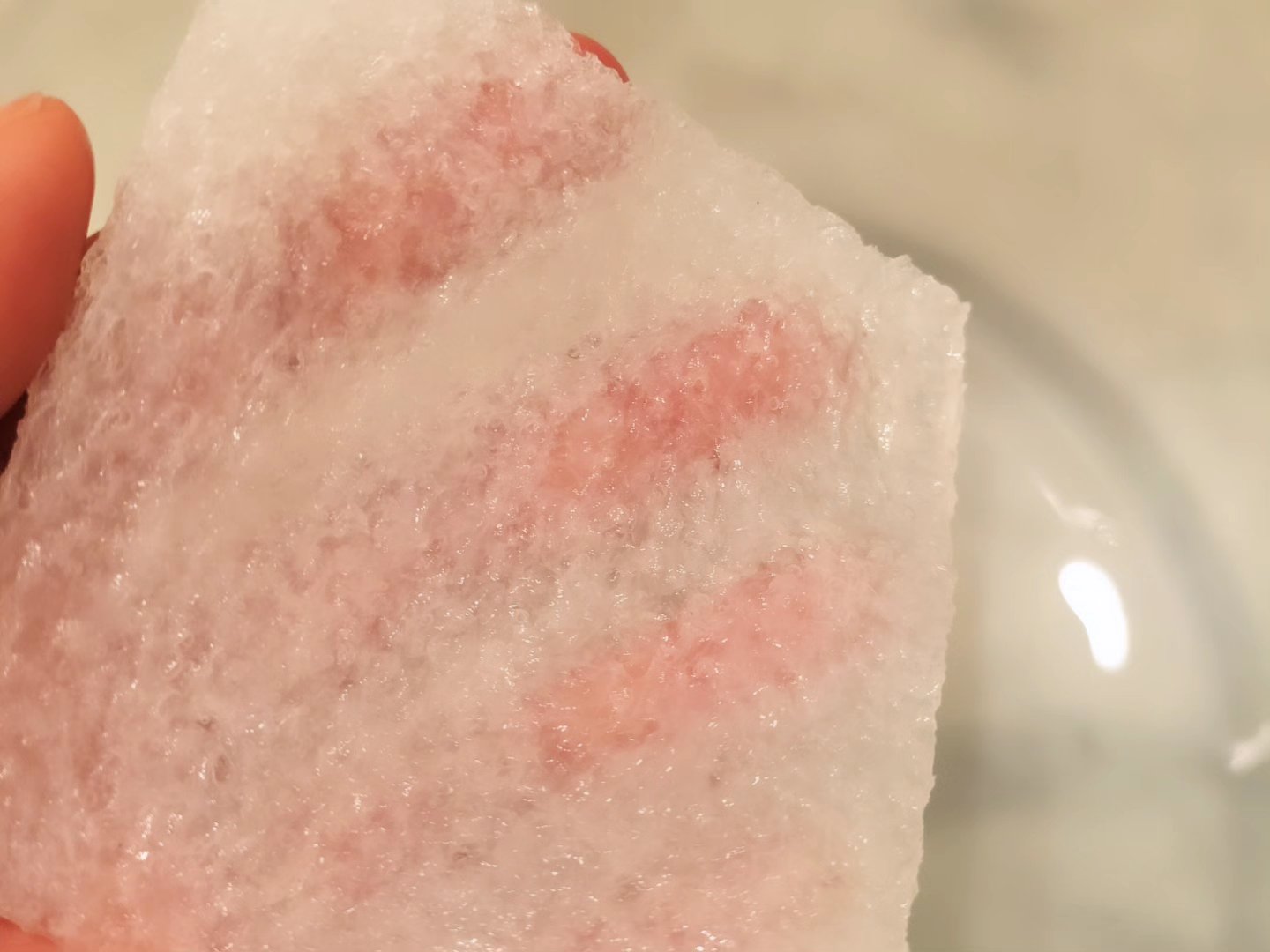 こんにゃくスポンジシート　-天女の羽衣-/ナチュラブ/その他スキンケアグッズを使ったクチコミ（2枚目）