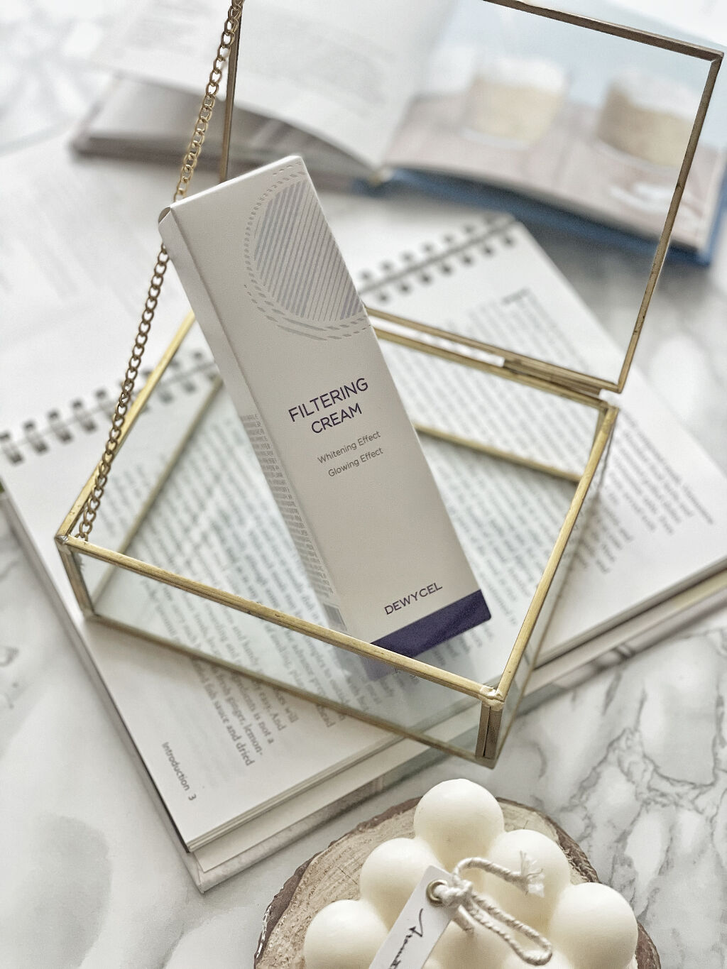 フィルタリングクリーム/DEWYCEL/日焼け止めクリームを使ったクチコミ（2枚目）