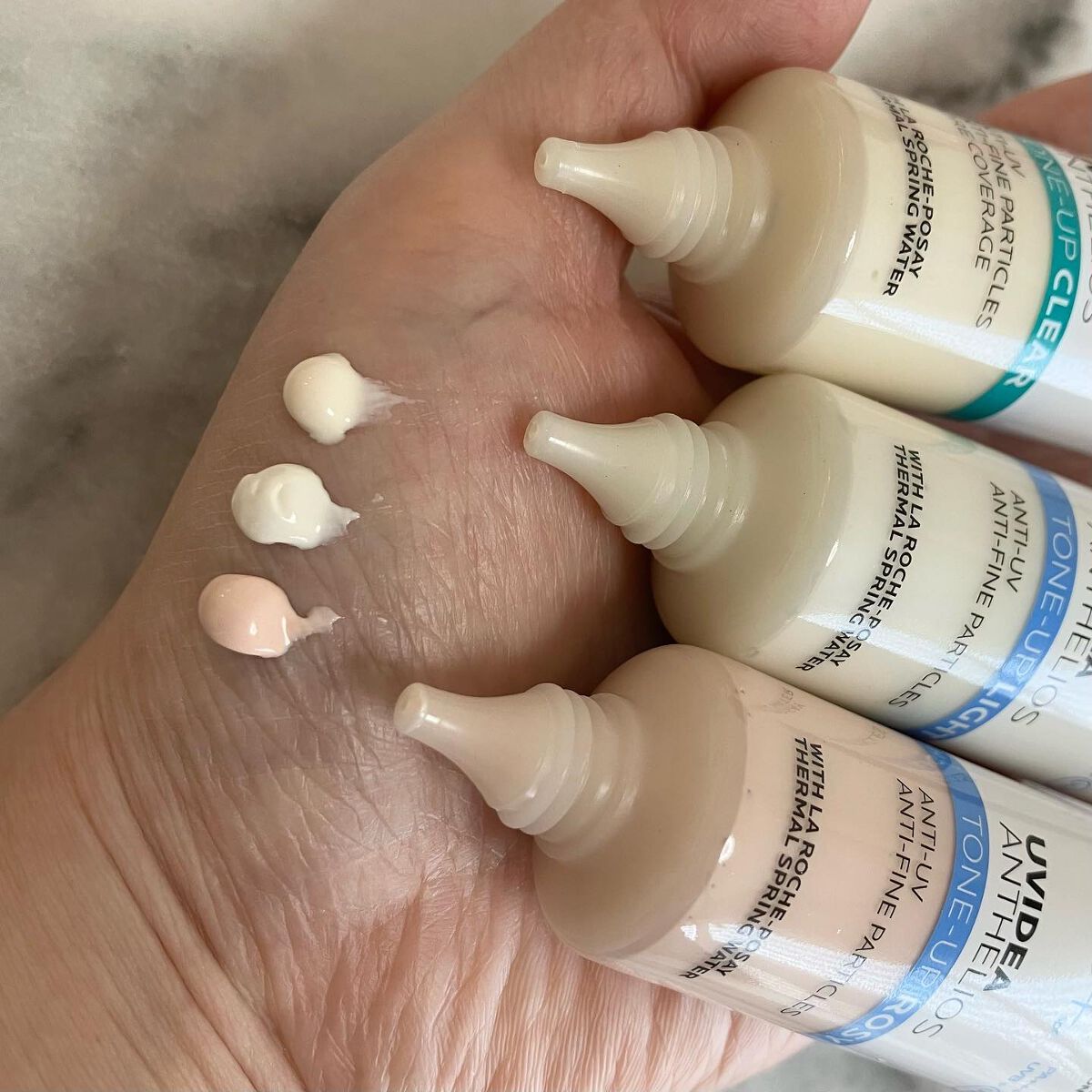 UVイデア XL プロテクショントーンアップ クリア/ラ ロッシュ ポゼ/化粧下地を使ったクチコミ（2枚目）