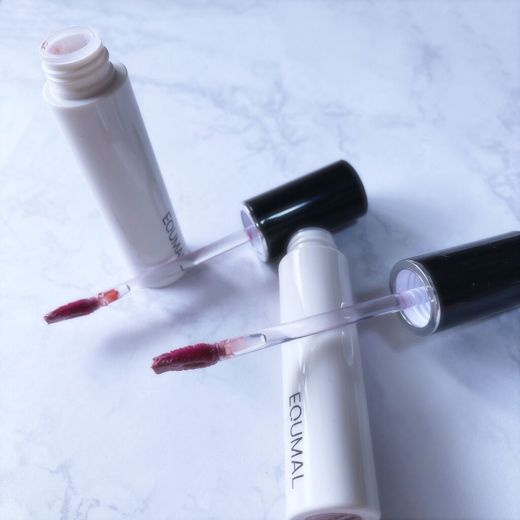 ノンセクショングローリーティント/EQUMAL/リップティントを使ったクチコミ（2枚目）