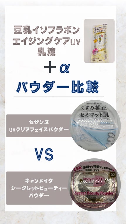 UVクリアフェイスパウダー/CEZANNE/プレストパウダーを使ったクチコミ(1枚目)