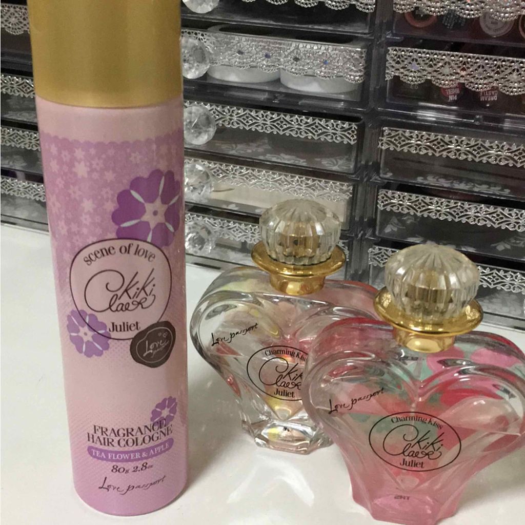 キキ クレール ヘアコロン ティーフラワー＆アップル/ラブパスポート/プレスタイリング・寝ぐせ直しを使ったクチコミ（1枚目）