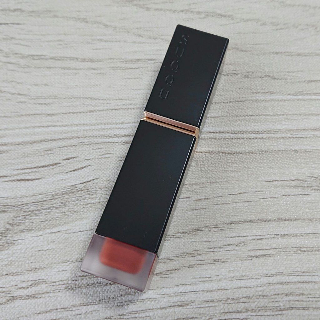 コンフォート リップ フルイド フォグ 104 照陽 -TERIBI/SUQQU/口紅を使ったクチコミ（1枚目）