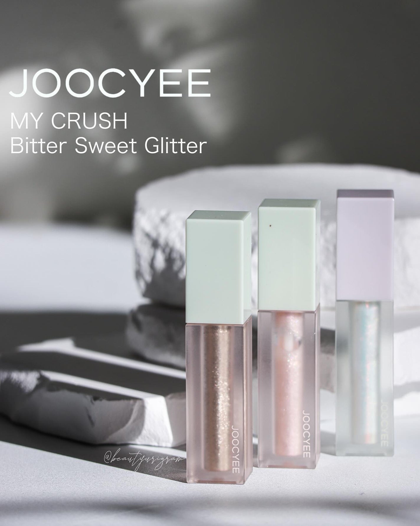 MY CRUSH ビタースイートグリッター/Joocyee/グリッターを使ったクチコミ(1枚目)