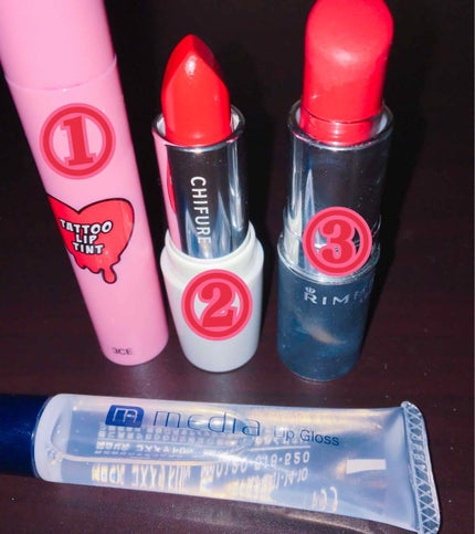 3CE TATTOO LIP TINT/3CE/リップグロスを使ったクチコミ(1枚目)