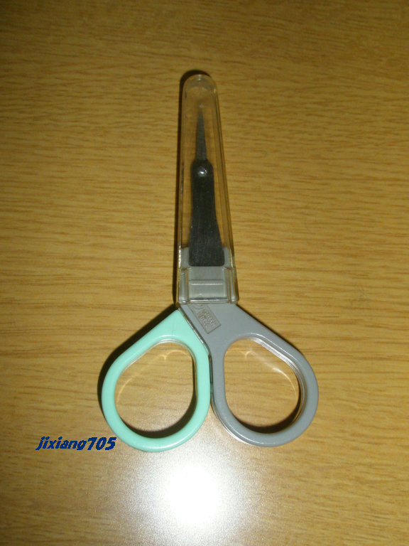 キャップ付き　ステンレスセーフティはさみ/グリーンベル/その他化粧小物を使ったクチコミ（1枚目）