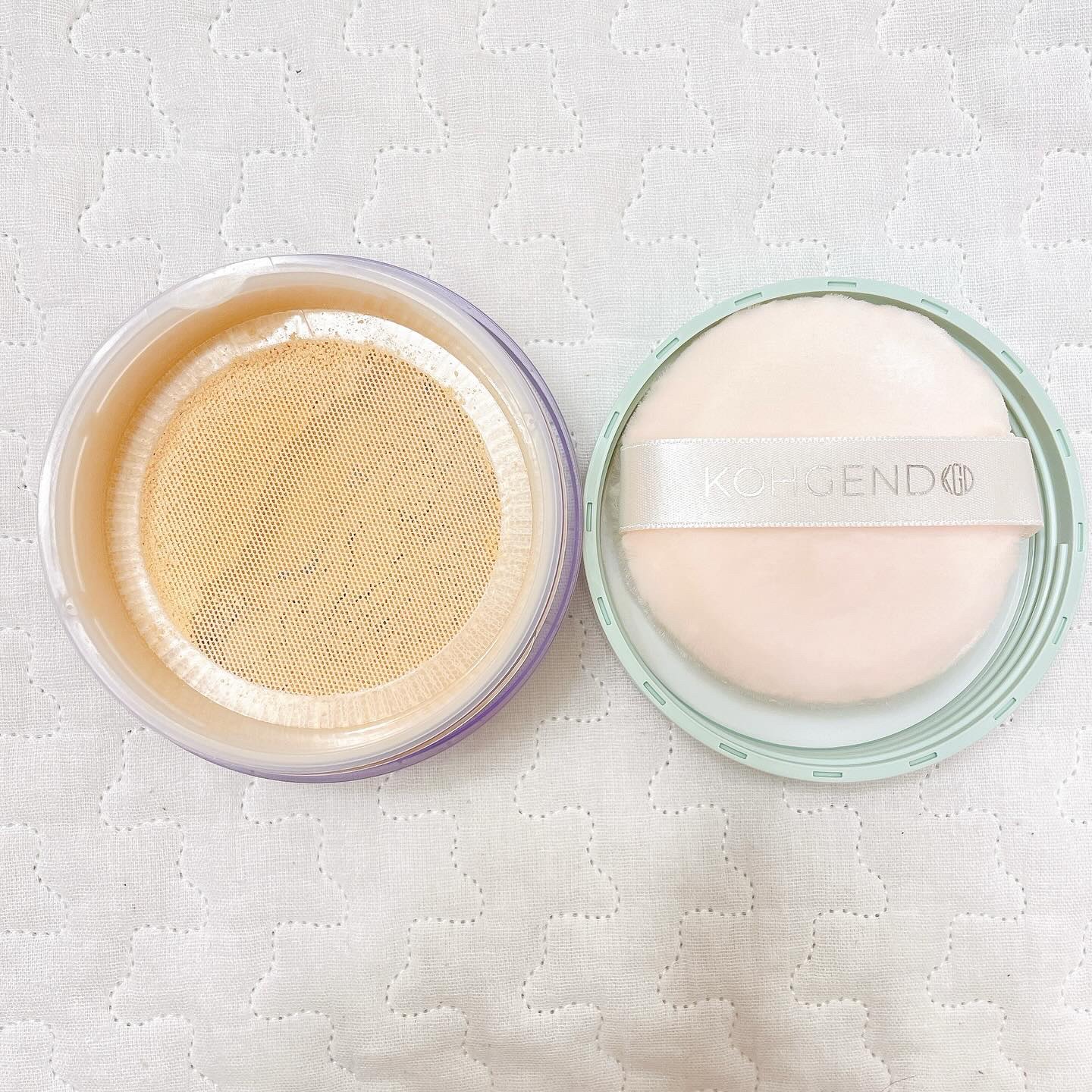 マイファンスィー UVフェイスパウダー ソフトベージュ 10g（24年夏季限定デザイン）/Koh Gen Do/ルースパウダーを使ったクチコミ（2枚目）