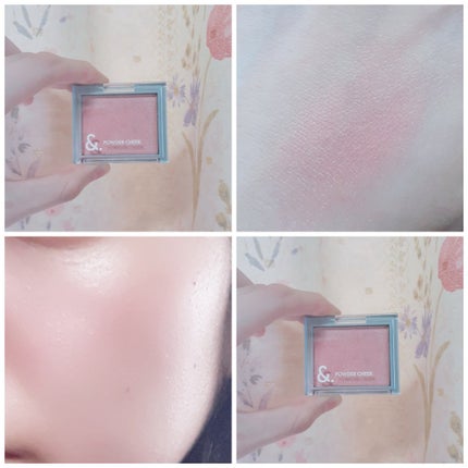 &.パウダーチーク/DAISO/パウダーチークを使ったクチコミ(2枚目)