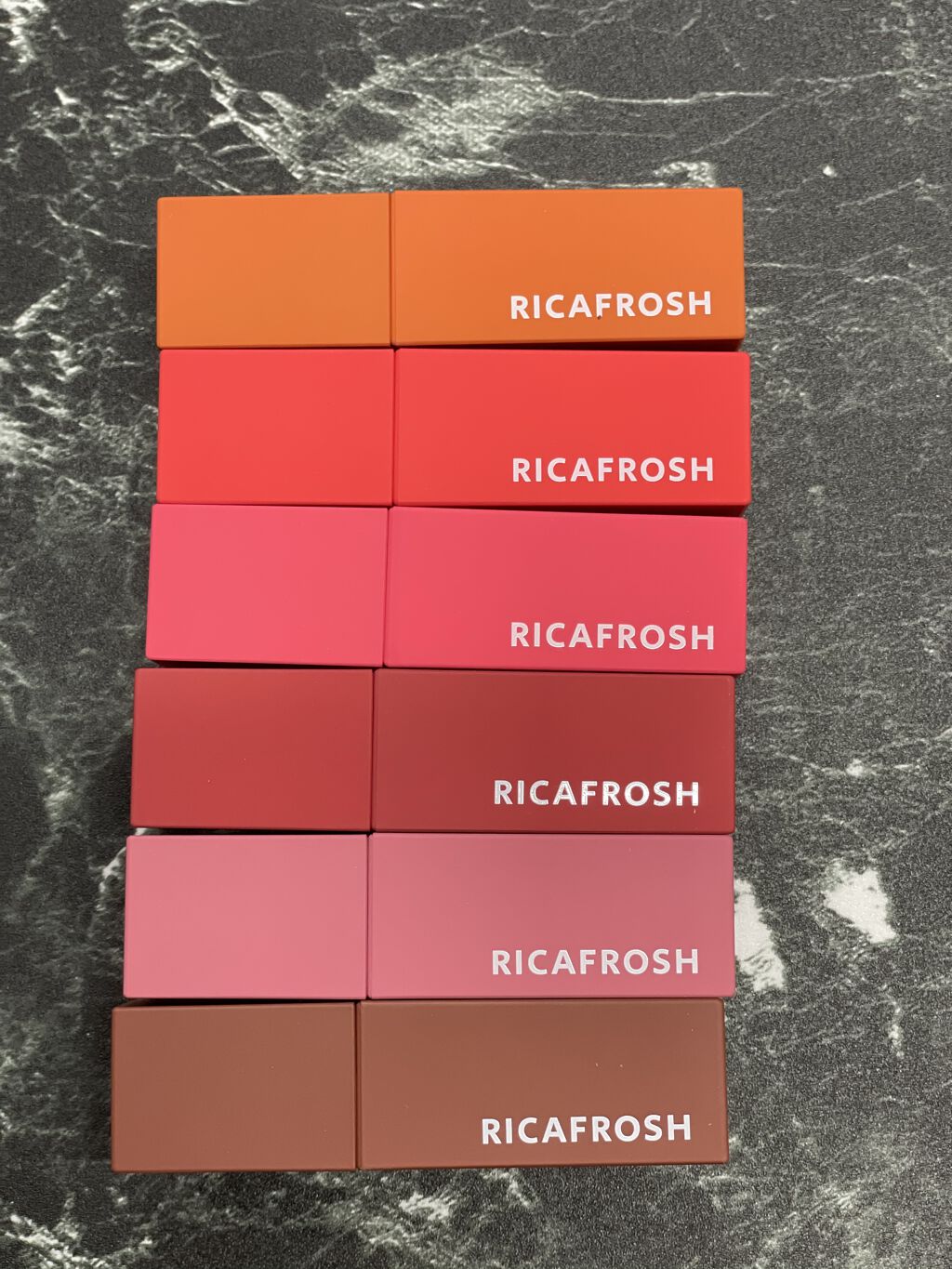 ジューシーリブティント/RICAFROSH/リップティントを使ったクチコミ（2枚目）