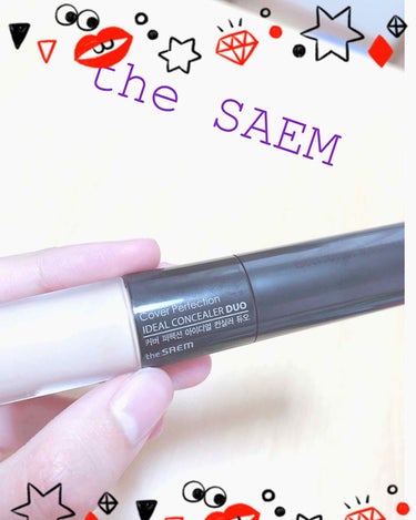 カバーパーフェクション アイディールコンシーラー デュオ/the SAEM/スティックコンシーラーを使ったクチコミ（1枚目）