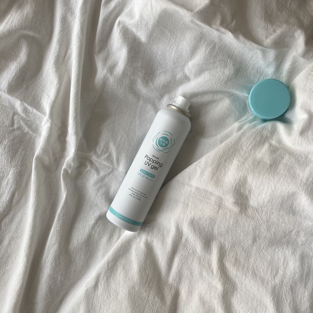 爽やかなUV泡ジェル /紫外線予報/日焼け止めジェルを使ったクチコミ（1枚目）